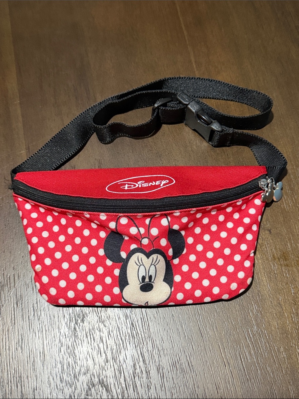 Disney Red Minnie Mouse Polka Dot Waist Bag